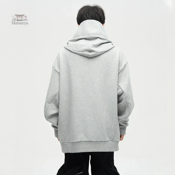 Sweat à capuche inspiré de l'esthétique japonaise
