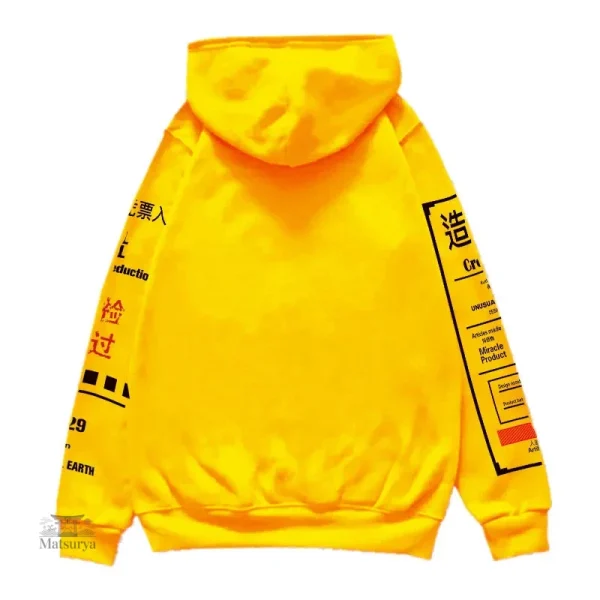 Sweat-shirt japonais élégant pour homme et femme