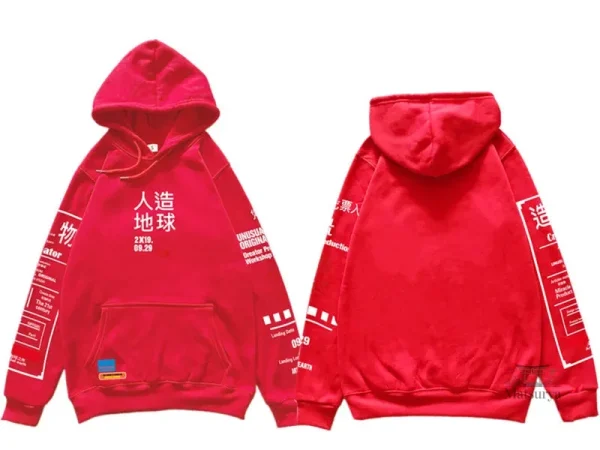 Pull streetwear japonais adapté à la saison