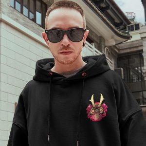 Sweat avec motifs inspirés de la culture nippone