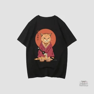 T-shirt Chat Japonais design original