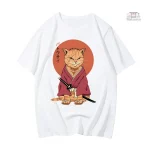 T-shirt Chat Japonais en coton doux