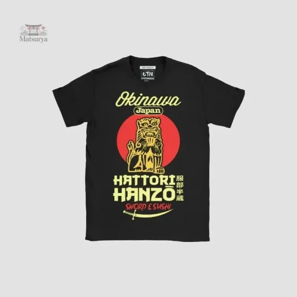 T-shirt en coton japonais, style unique et confortable