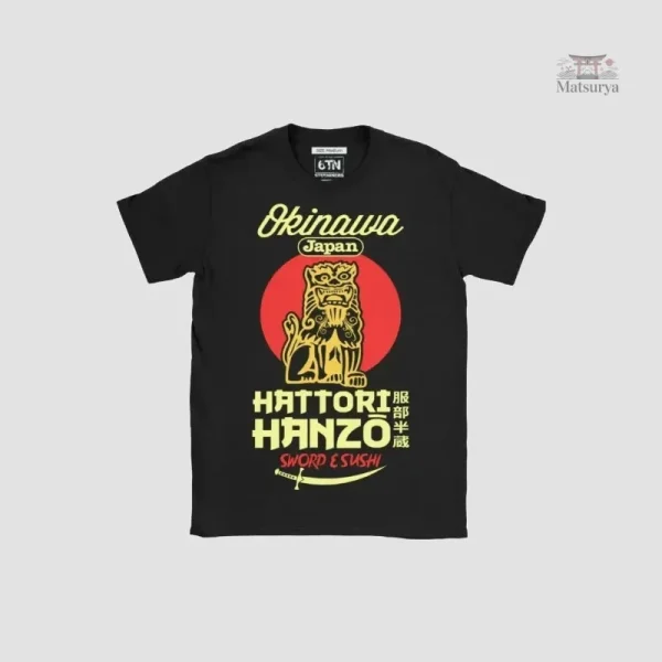 T-shirt Japonais, tissu doux et coupe moderne