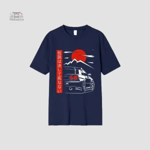 T-shirt Japonais avec dessin artistique