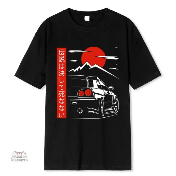 T-shirt original avec illustration japonaise