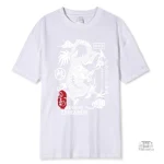 T-shirt tendance avec motif japonais