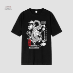 T-shirt avec dragon japonais stylisé