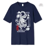 T-shirt design dragon asiatique