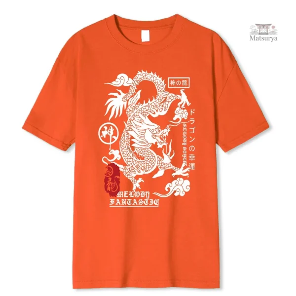 T-shirt dragon traditionnel du Japon