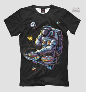 T-shirt Japonais original inspiration spatiale