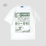 T-Shirt Japonais avec illustration inspirée du Japon