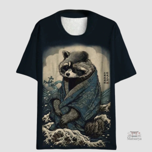 T-shirt Japonais 3D Original au design unique