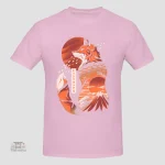 Motif de renard sur T-shirt japonais original