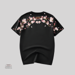 T-shirt japonais brodé