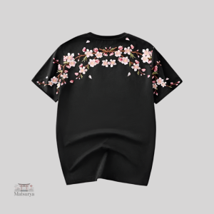 T-shirt japonais brodé