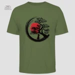 T-shirt Japonais à motifs estivaux