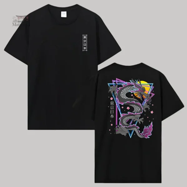 t-shirt-japonais-dragon-graphique-1 T-shirt Dragon Japonais Graphique