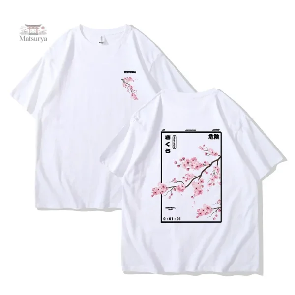 T-shirt japonais avec coupe moderne