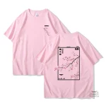 T-shirt japonais à la mode en coton