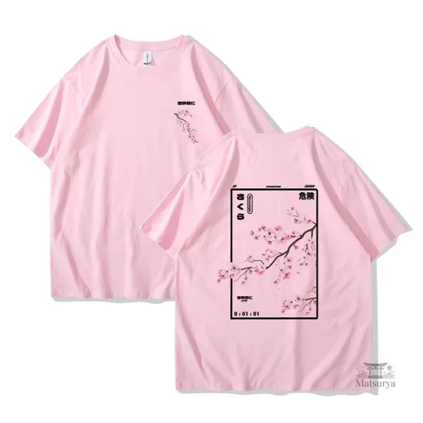 T-shirt japonais à la mode en coton
