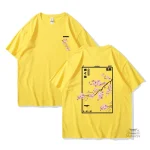 T-shirt japonais avec design minimaliste