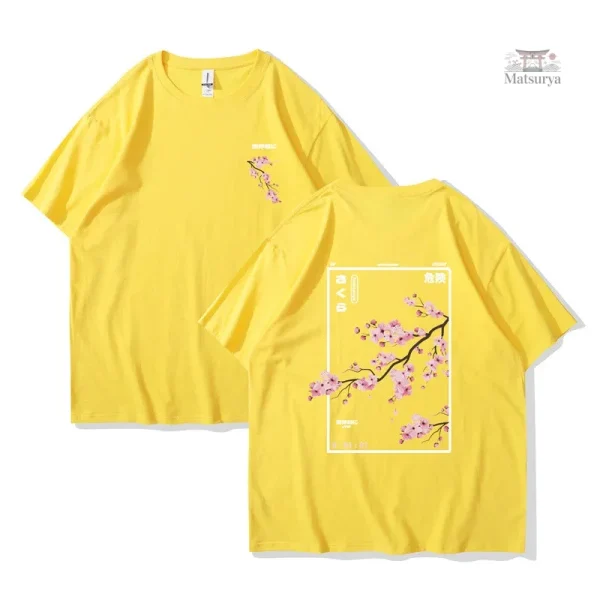T-shirt en coton pour homme japonais