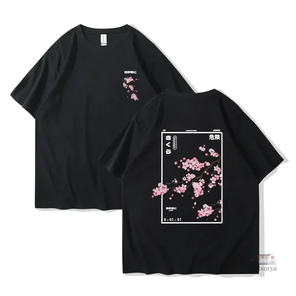 T-shirt japonais à manches courtes