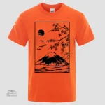 T-shirt tendance avec design japonais