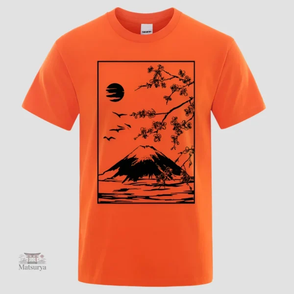 T-shirt tendance avec design japonais