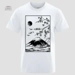 T-shirt homme japonais moderne