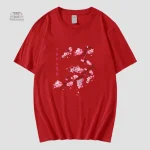T-shirt élégant motifs Sakura pour un style unique
