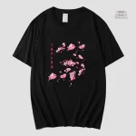 T-shirt Fleurs de Sakura, un must-have pour la mode asiatique