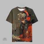 T-shirt Japonais Gamer au design moderne et stylé