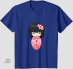 T-shirt Japonais Geisha avec design traditionnel