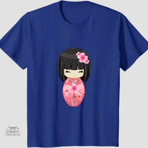 T-shirt Japonais Geisha avec design traditionnel