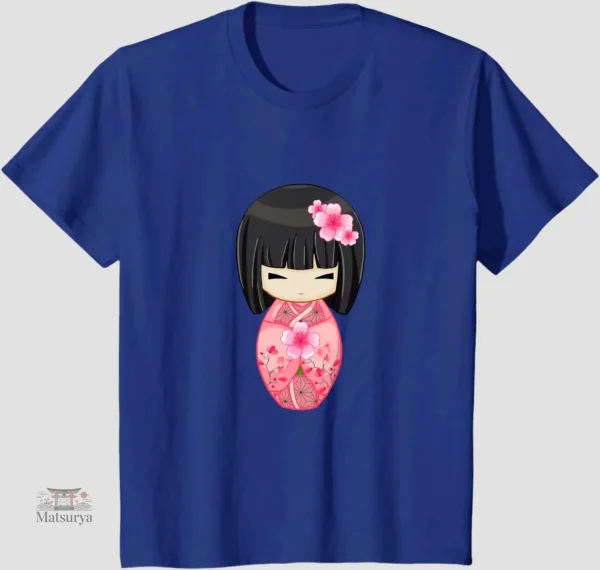t-shirt-japonais-geisha-1 T-shirt Japonais Geisha avec design traditionnel