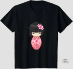 T-shirt Geisha, style japonais unique et élégant