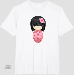 T-shirt Geisha, art japonais sur coton doux