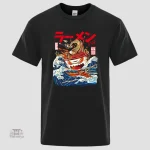 T-shirt humoristique japonais avec design original