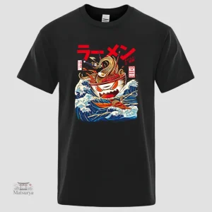 T-shirt humoristique japonais avec design original
