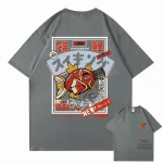 T-shirt japonais Koi pour un style décontracté