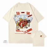 T-shirt tendance Koi avec esthétique japonaise
