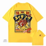 T-shirt Koi avec graphique japonais moderne