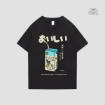 T-shirt Japonais Milk, style unique et créatif