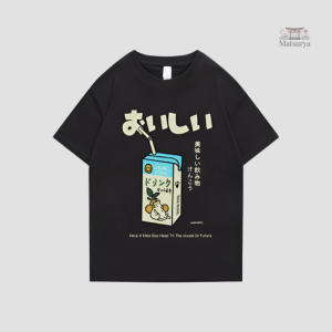 T-shirt Japonais Milk, style unique et créatif