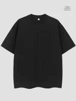 T-shirt japonais en coton, style oversize