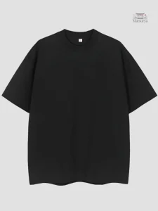 T-shirt japonais en coton, style oversize