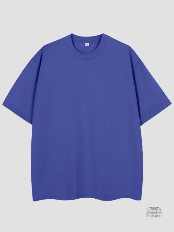 T-shirt oversize, design minimaliste japonais