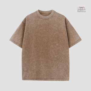 T-shirt Japonais Oversize Délavé